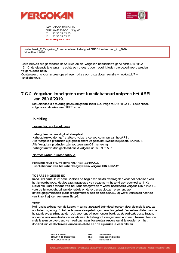 Lastenboek_7_Vergokan_Functiebehoud kabelgoot FIRES Horizontaal_NL_2020